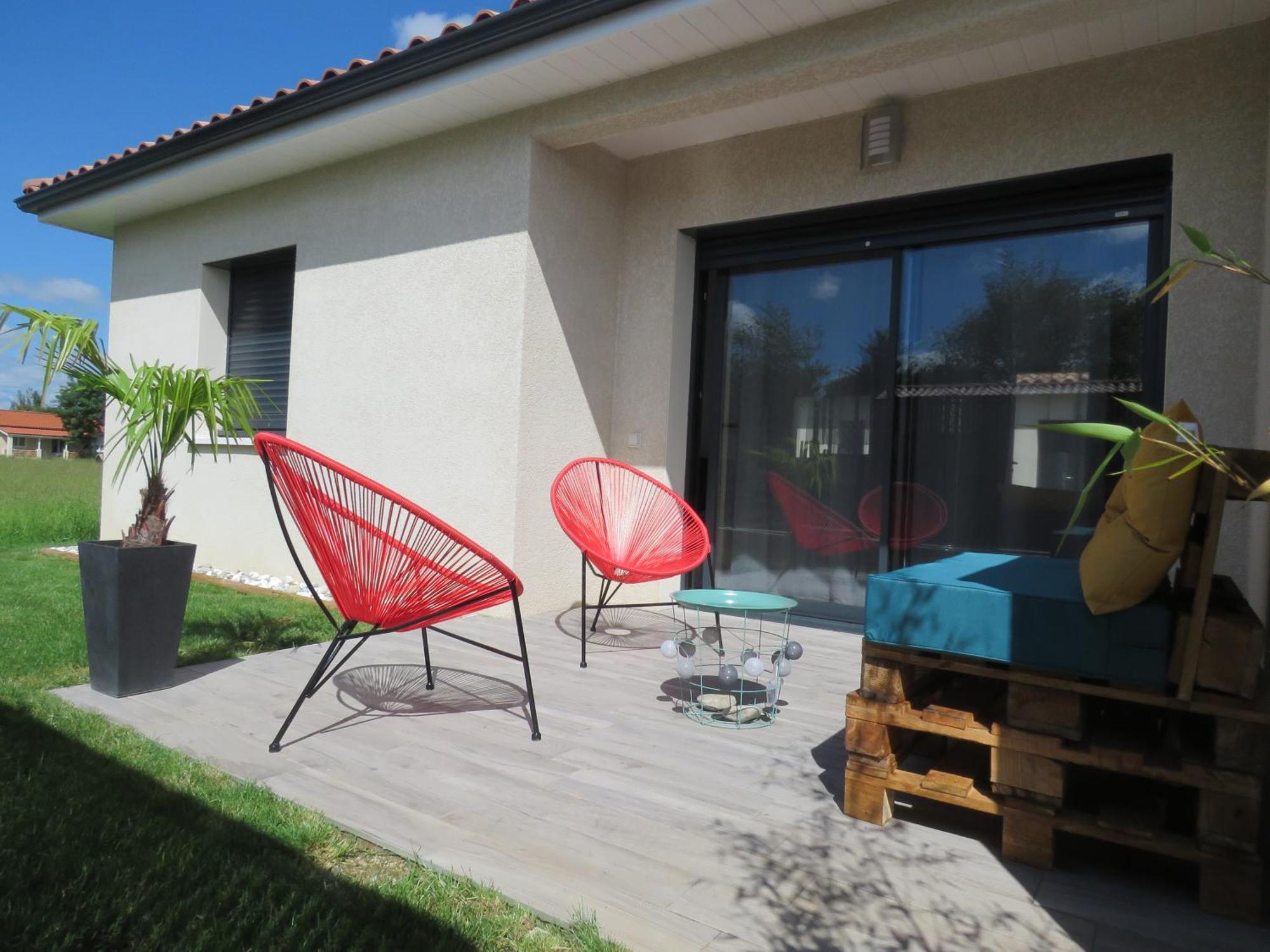 Les Jardins D'Oc - Wifi, Terrasse Et Jardinet - Appart T2 Neuf Soual Bagian luar foto